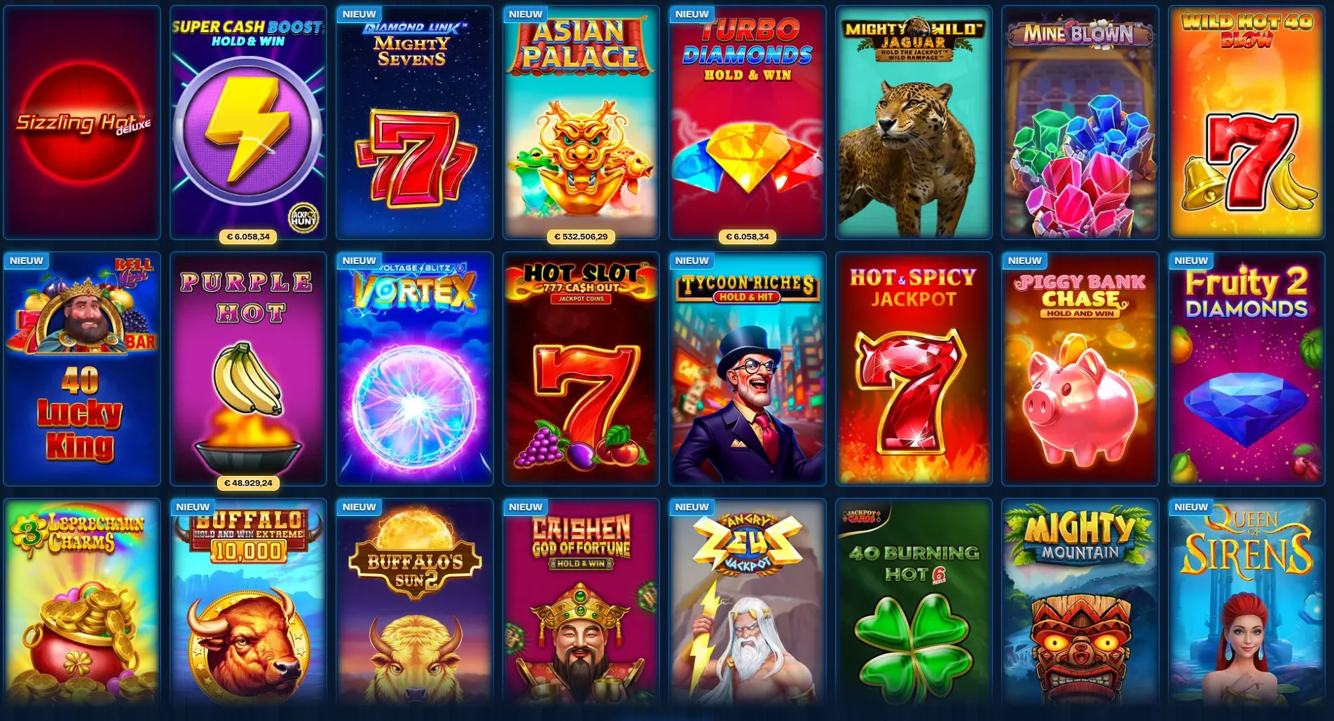 Games ReelDuck Casino jackpots categorie