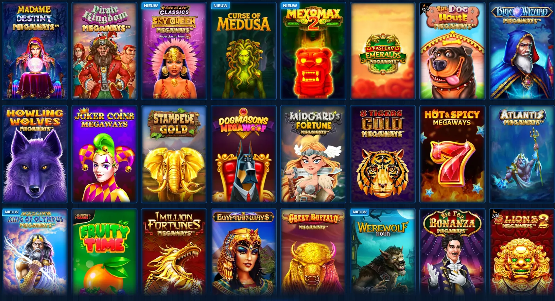 Games ReelDuck Casino Megaways selectie
